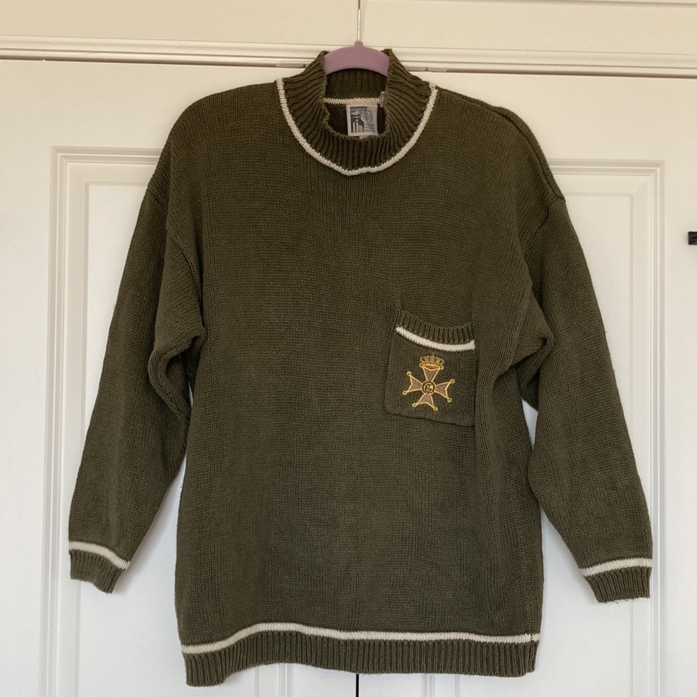 UEC Tarazzia International olive Sweater Size M